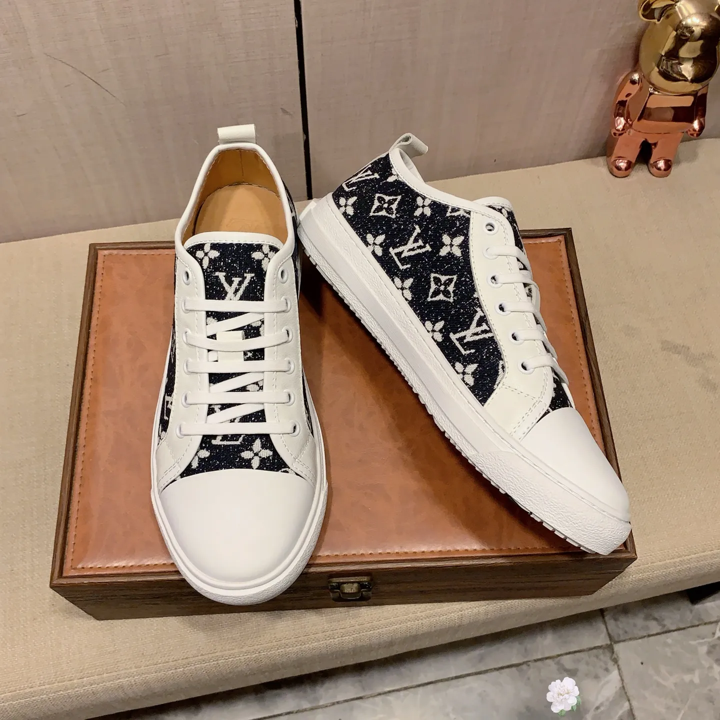 Men's Men's Shoes 💰400💰💰🎩🎩[Lightning][Lightning] "Lv*" Latest•hot style casual shoes, top brand [Seduce] luxury~purchase, top~quality. [Strong] The upper is made of imported breathable fabric with cowhide material ➕ breathable sheepskin feet (•) and fine workmanship. Original stylish and stylish soft rubber wear-resistant and non-slip outsole, light and comfortable on the feet, the real thing looks better when photographed, 0128: code: 38-44, 2️⃣ colors selected